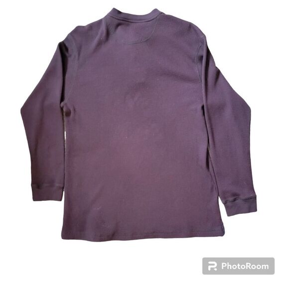 Taylor & Henry Men's Waffle Knit Henley Thermal. Size XL. - Picture 5 of 5